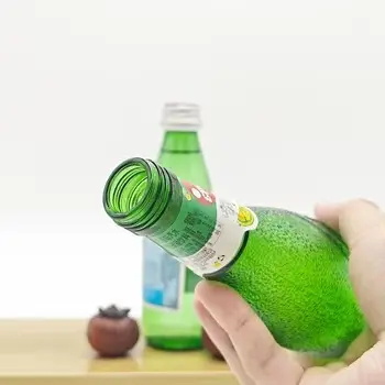 Cheap Direct From Manufacturer 250ml & 500ml Carbonated Drink Clear Round Glass Beverage & Juice Bottles with Metal Screw Cap Suppliers, Manufacturers