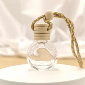 High-Quality Modern Interior Car Air Outlet Aromatherapy Essential Oil Holder Empty Glass Perfume Bottle and Air Conditioning Balm Ornament Manufacturer, Factories
