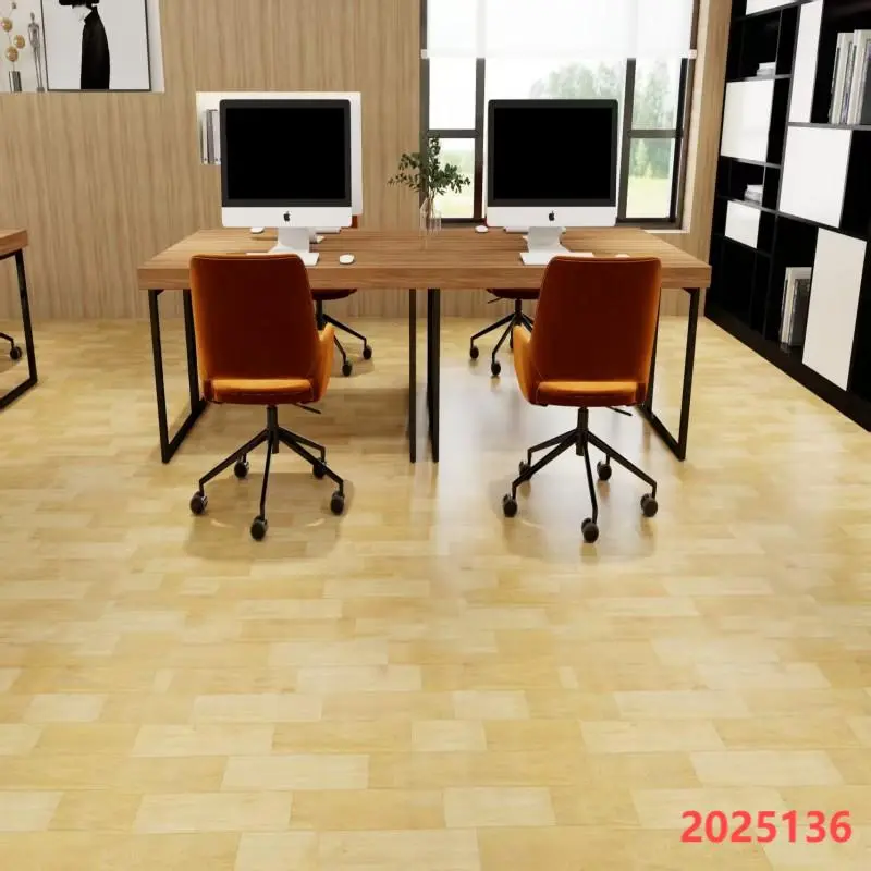 China HSH Wood Grain Series PVC Flooring Roll with High Quality Manufacturers, Suppliers