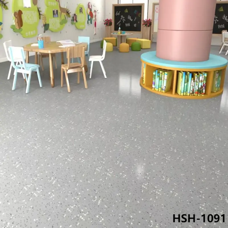 wear-resistant PVC flooring