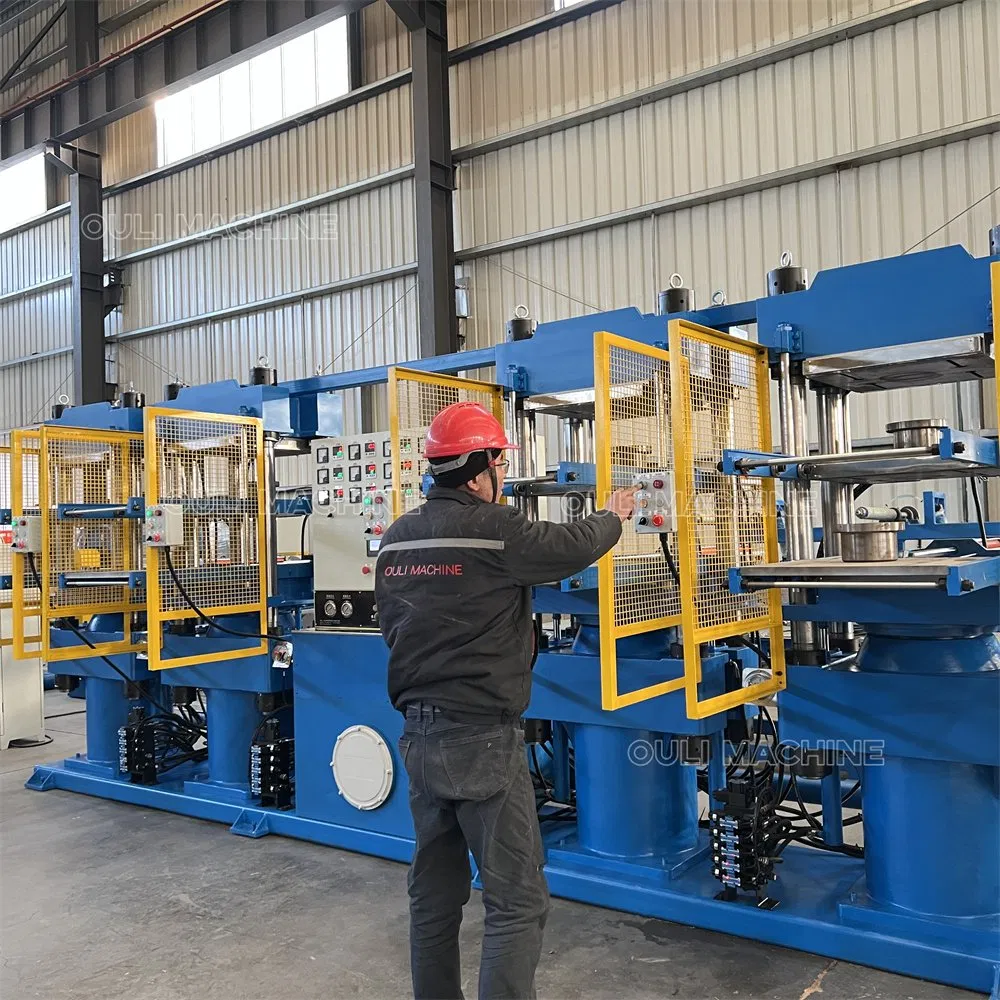 300t آلة ضغط تشكيل المطاط الفلكنة مع قطع مخصصة