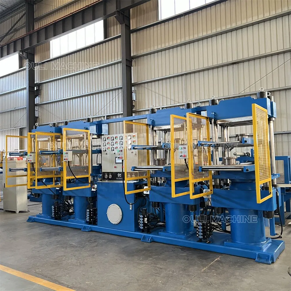 300t آلة ضغط تشكيل المطاط الفلكنة مع قطع مخصصة