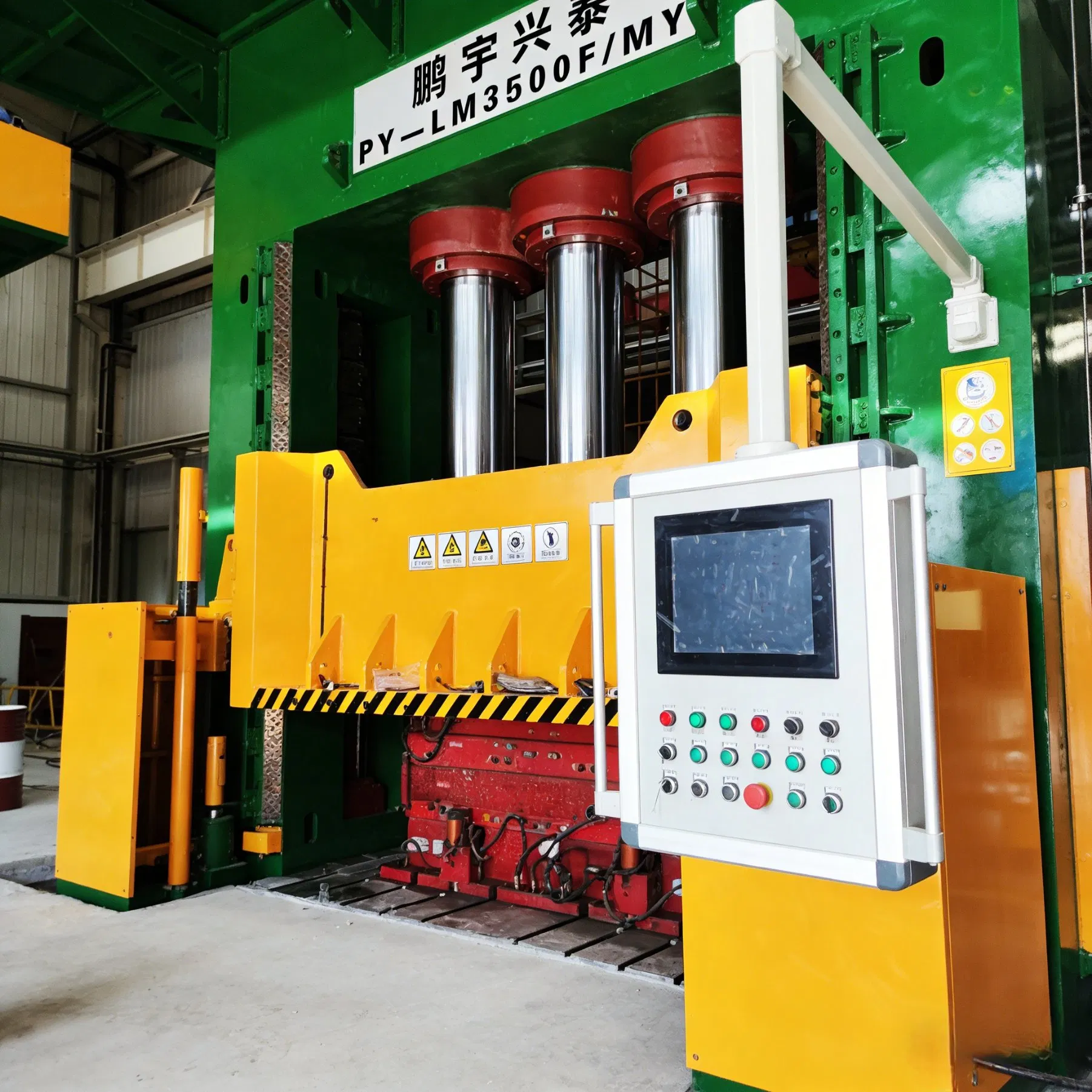 1500t منتجات مركبات البلاستيك الحرارية المعالجة بالضغط