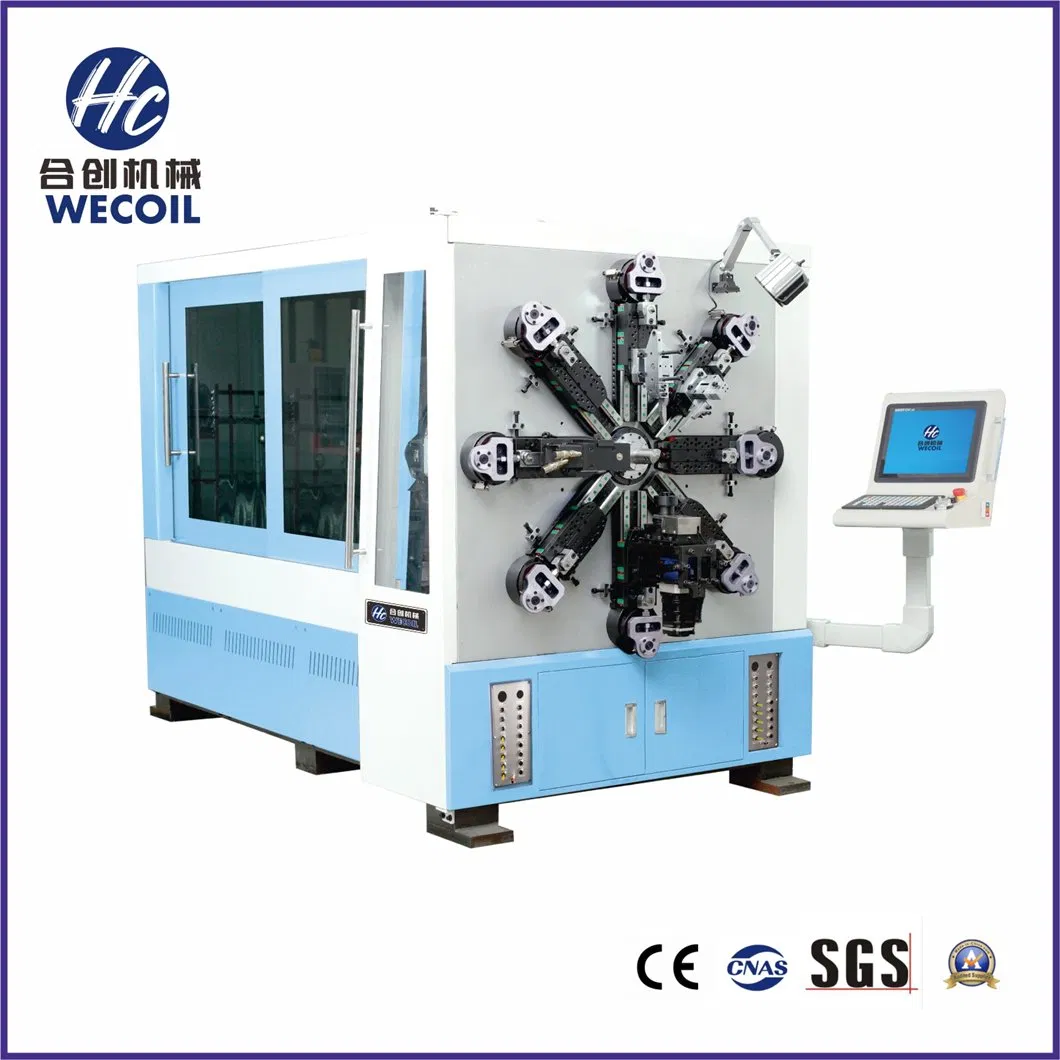 HCT-1245WZ 12 آلة تشكيل النوابض للسيارات بدون محور CNC
