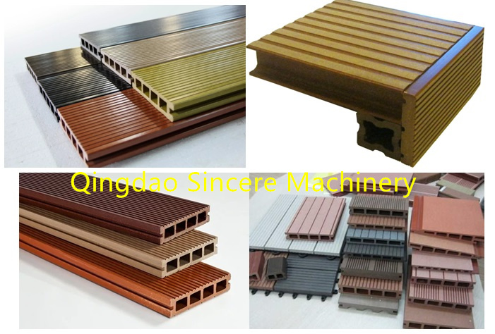 بيع ساخن إطارات أبواب PVC WPC آلة تصنيع الألواح المركبة من الخشب والبلاستيك / خط إنتاج سياج أرضيات WPC PE