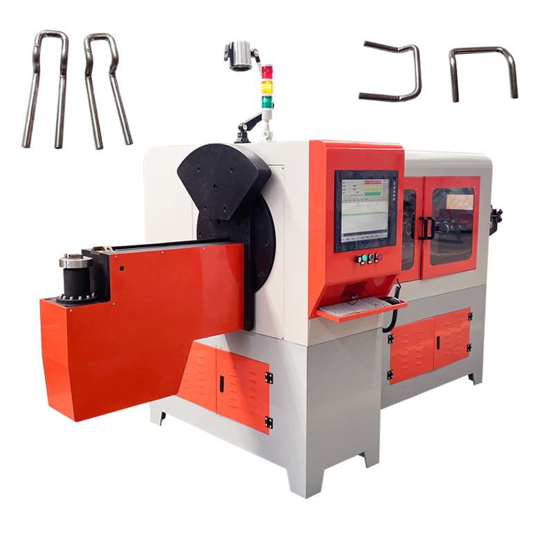 آلة تشكيل ثني الأسلاك المعدنية السميكة باستخدام التحكم الرقمي CNC لعربات التسوق وعلّاقات كواتم الصوت للسيارات 3D