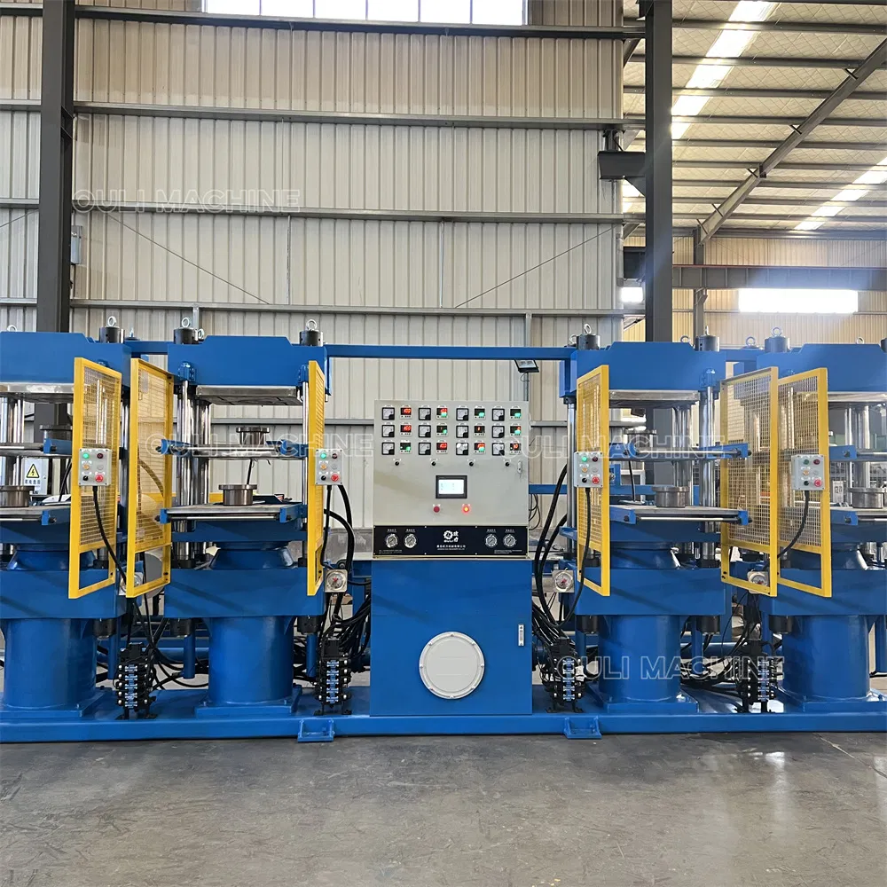 300t آلة ضغط تشكيل المطاط الفلكنة مع قطع مخصصة