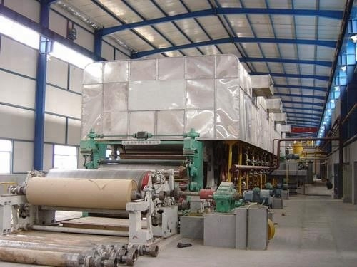 5200mm 260t/D ورق الفلوت عالي السرعة ورق كرافت/ آلة ورق مموج