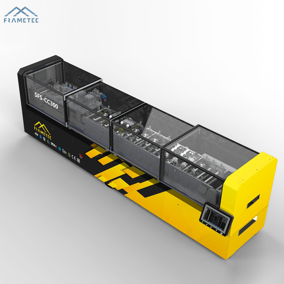 آلة تشكيل دعامات الأرضية متعددة الثقوب ذات الملف الشخصي الفردي 2.2mm Sfs-Cc300