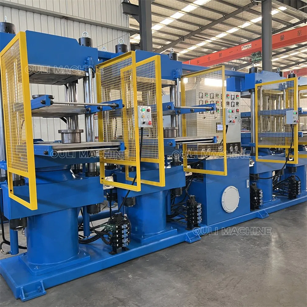300t آلة ضغط تشكيل المطاط الفلكنة مع قطع مخصصة