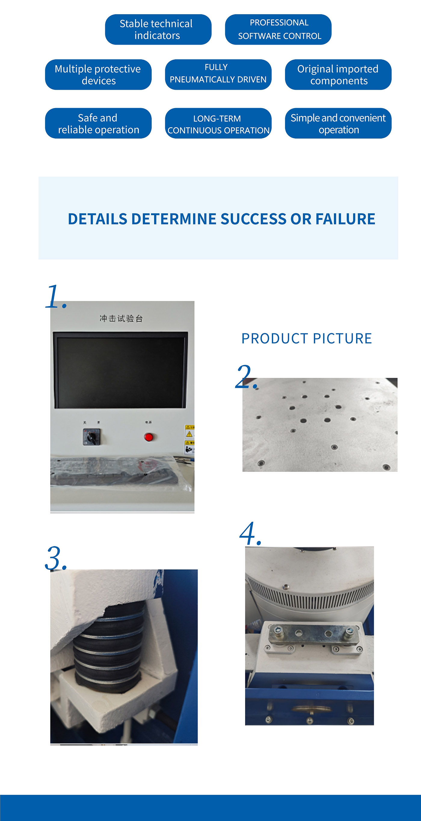 Pneumatic Impact Crash Test Bench View 4