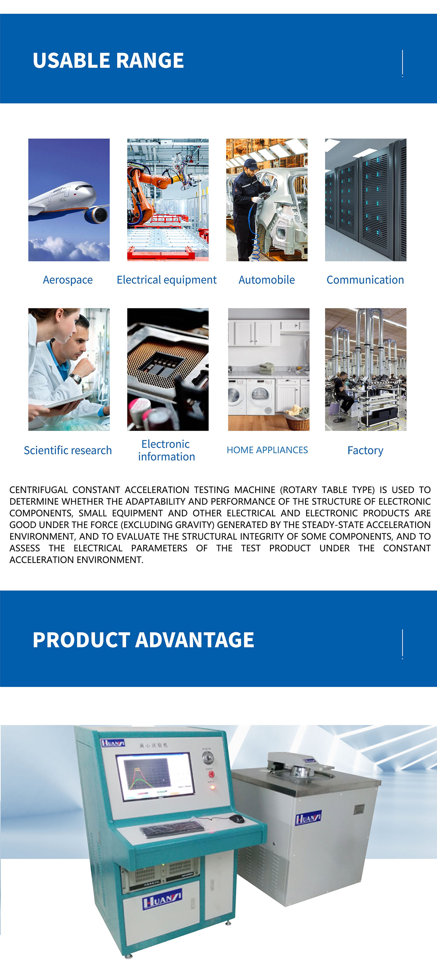 Centrifugal Constant Acceleration Testing Machine 4