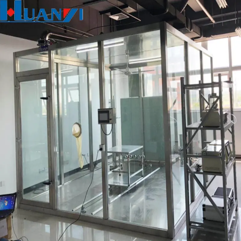OEM 30 cubic meters of purifier performance test chamber(glass/stainless steel) Manufacturer, Supplier