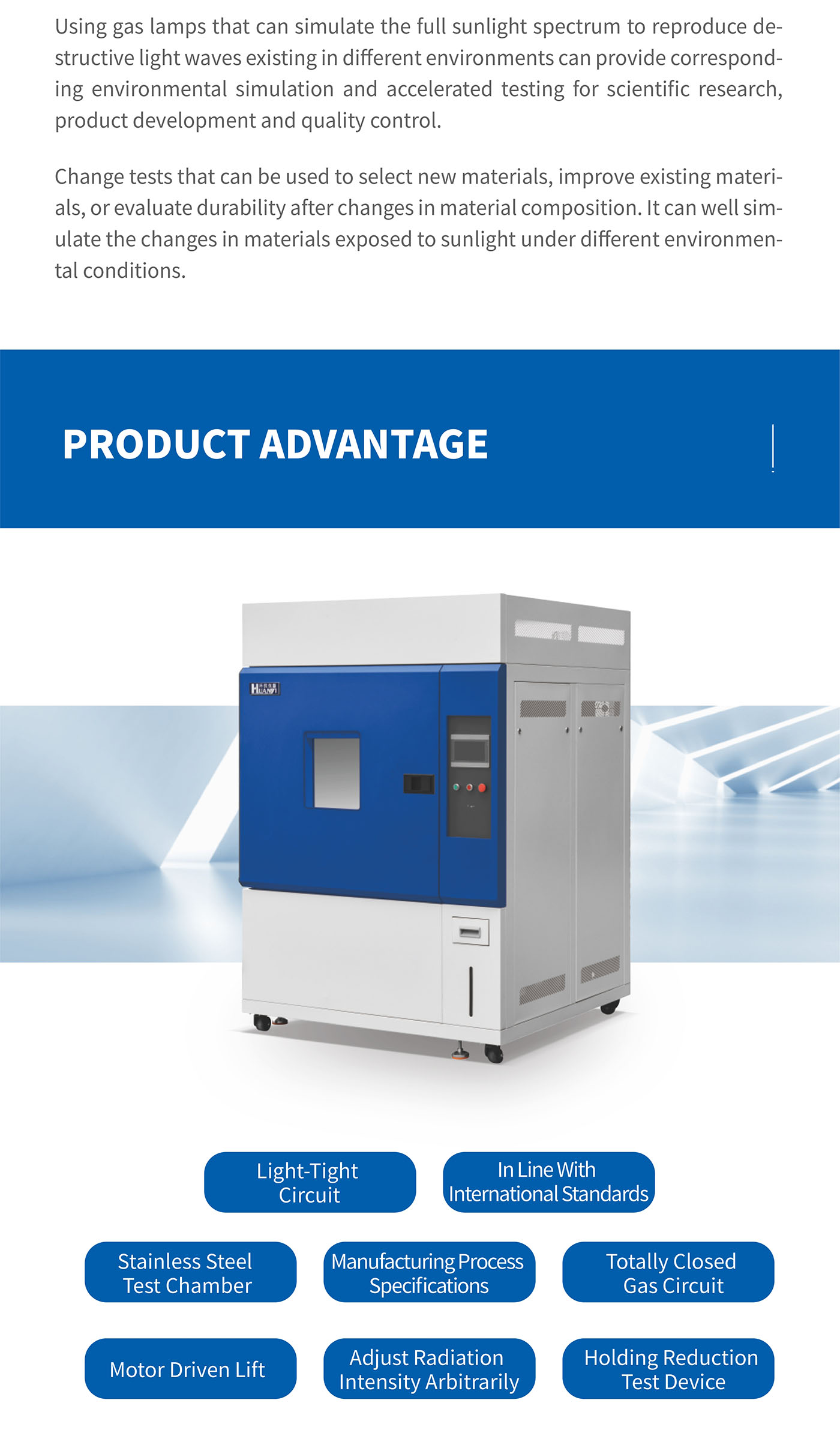Electronic Accelerated Aging Chamber Xenon lamp weathering test chamber (6)