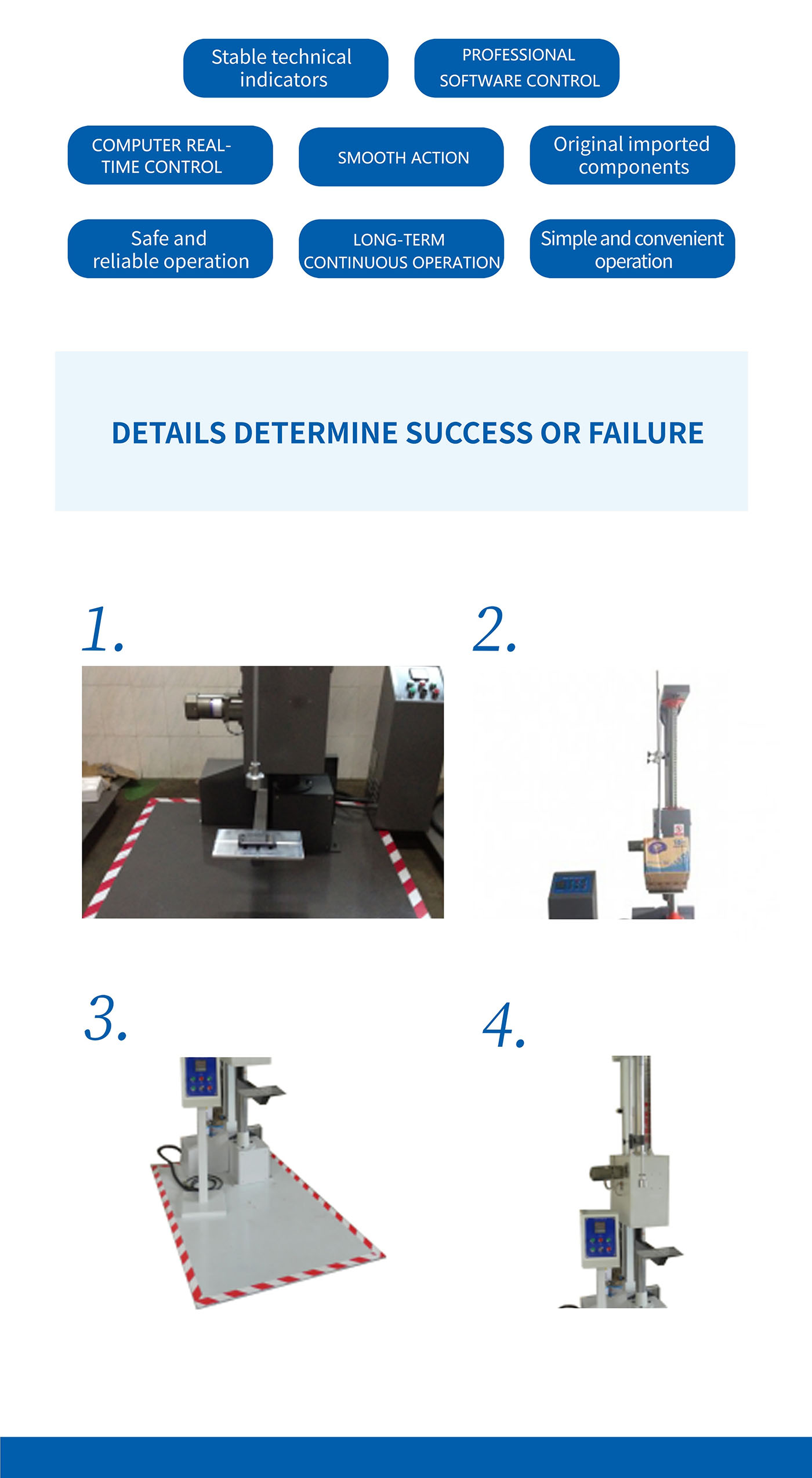 Drop Test Machine Display 5