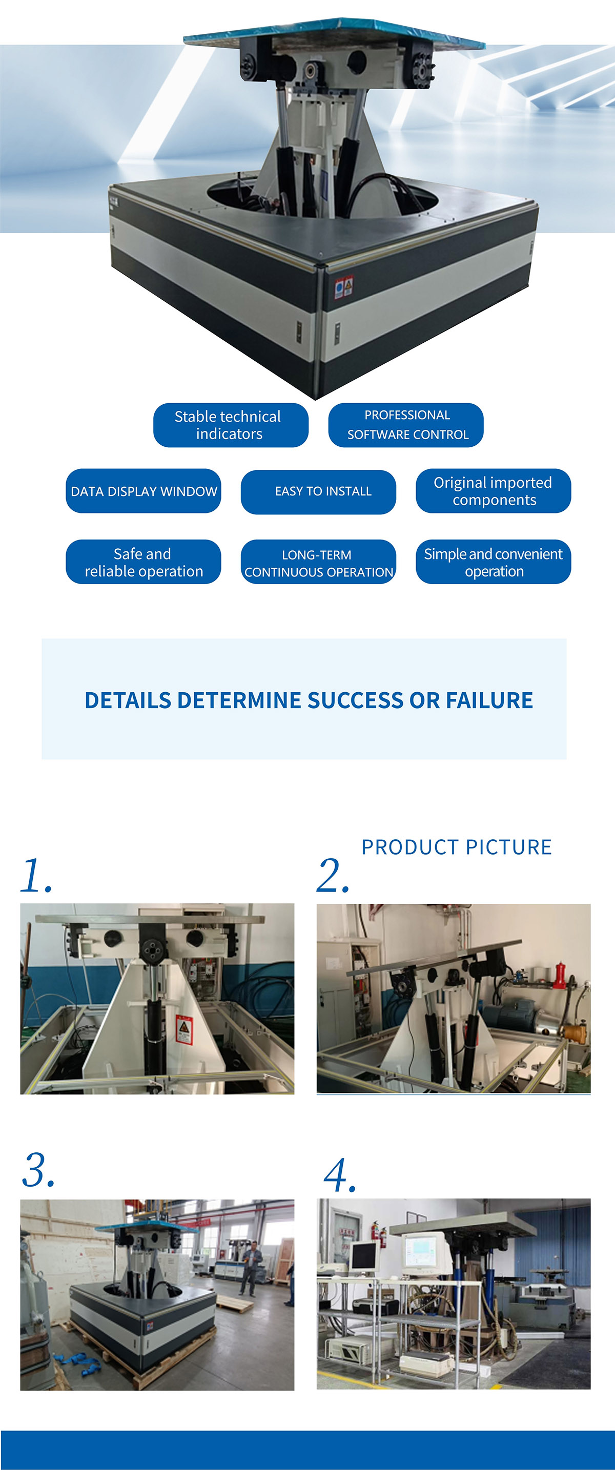 Tilt and Swing Test Bench View 5