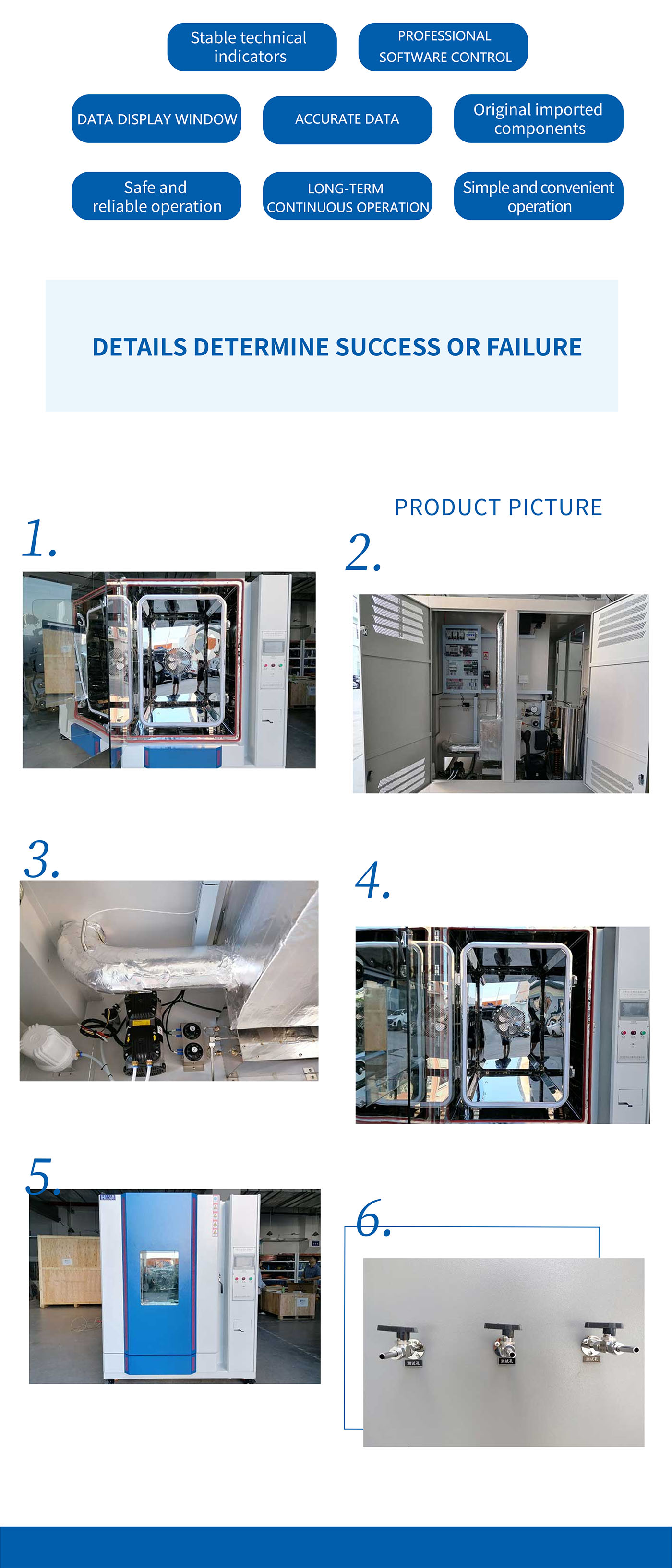 Environmental chamber control panel
