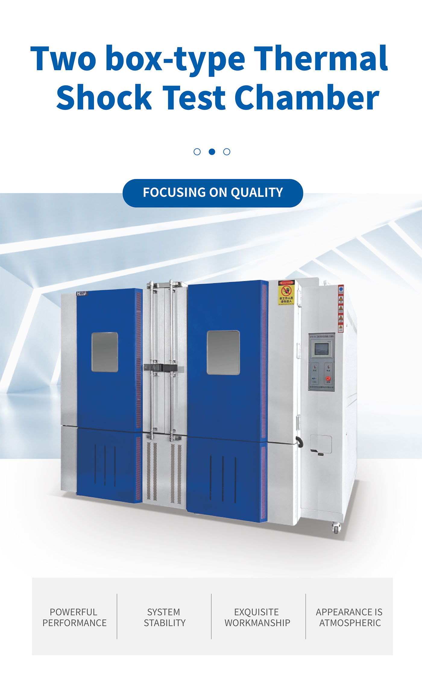 Thermal Shock Test Chamber 1