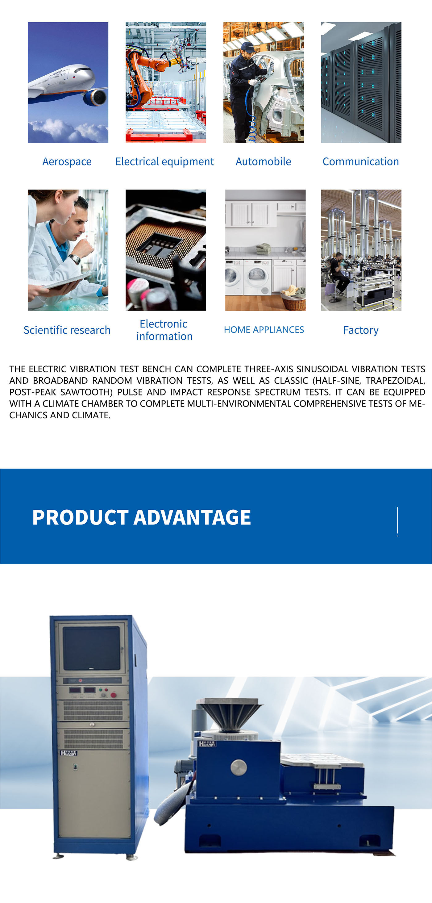 Electrodynamic Shakers Tester 4
