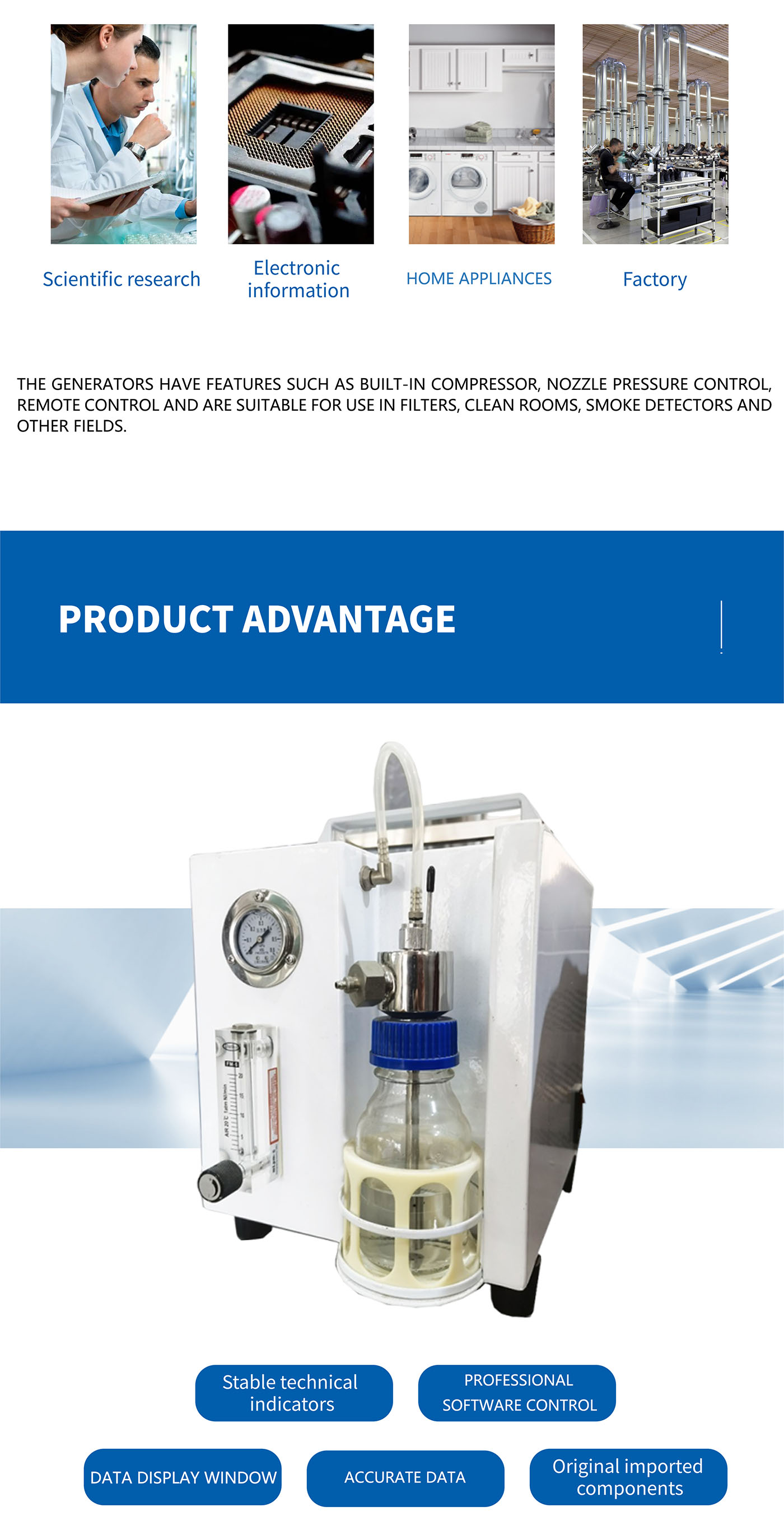 Liquid Aerosol Generator View 4