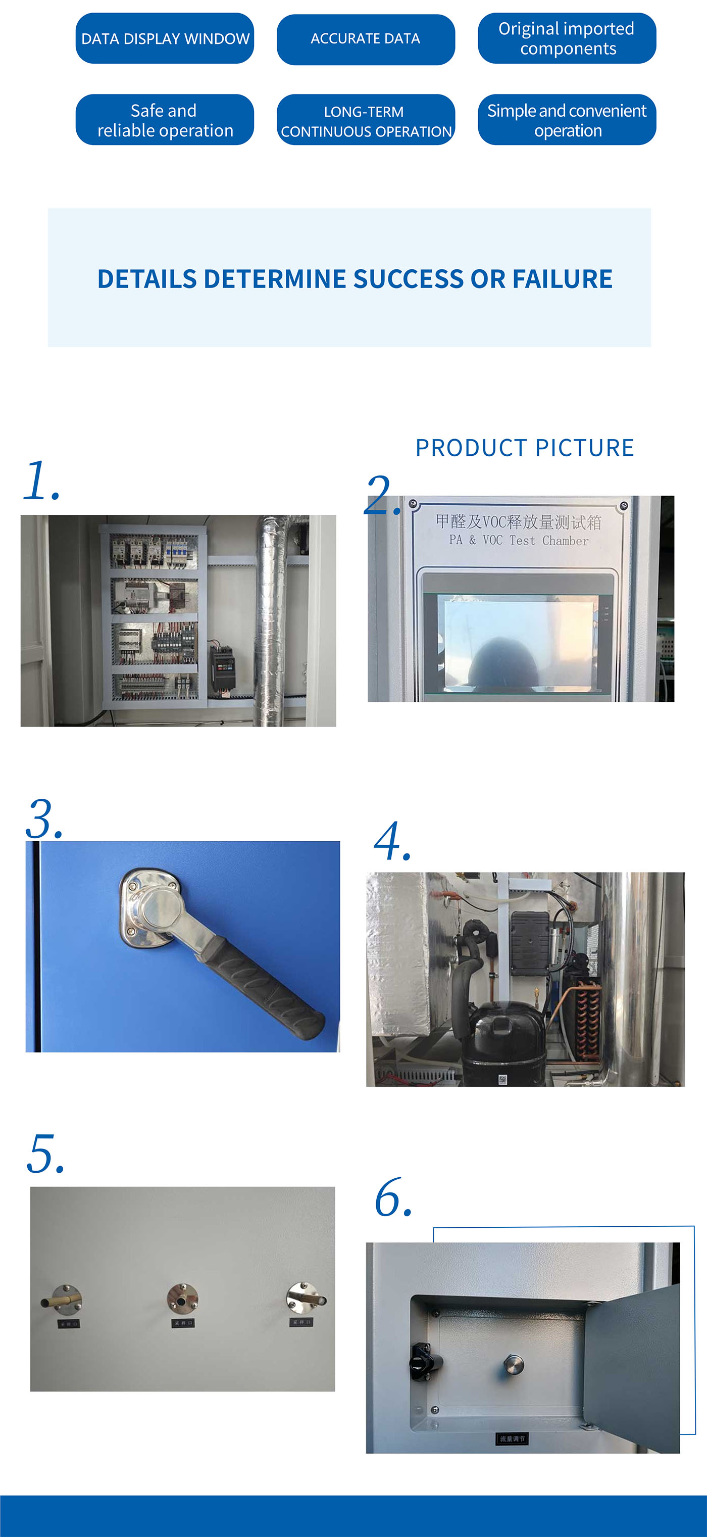 Automotive Parts VOC Test Chamber 5