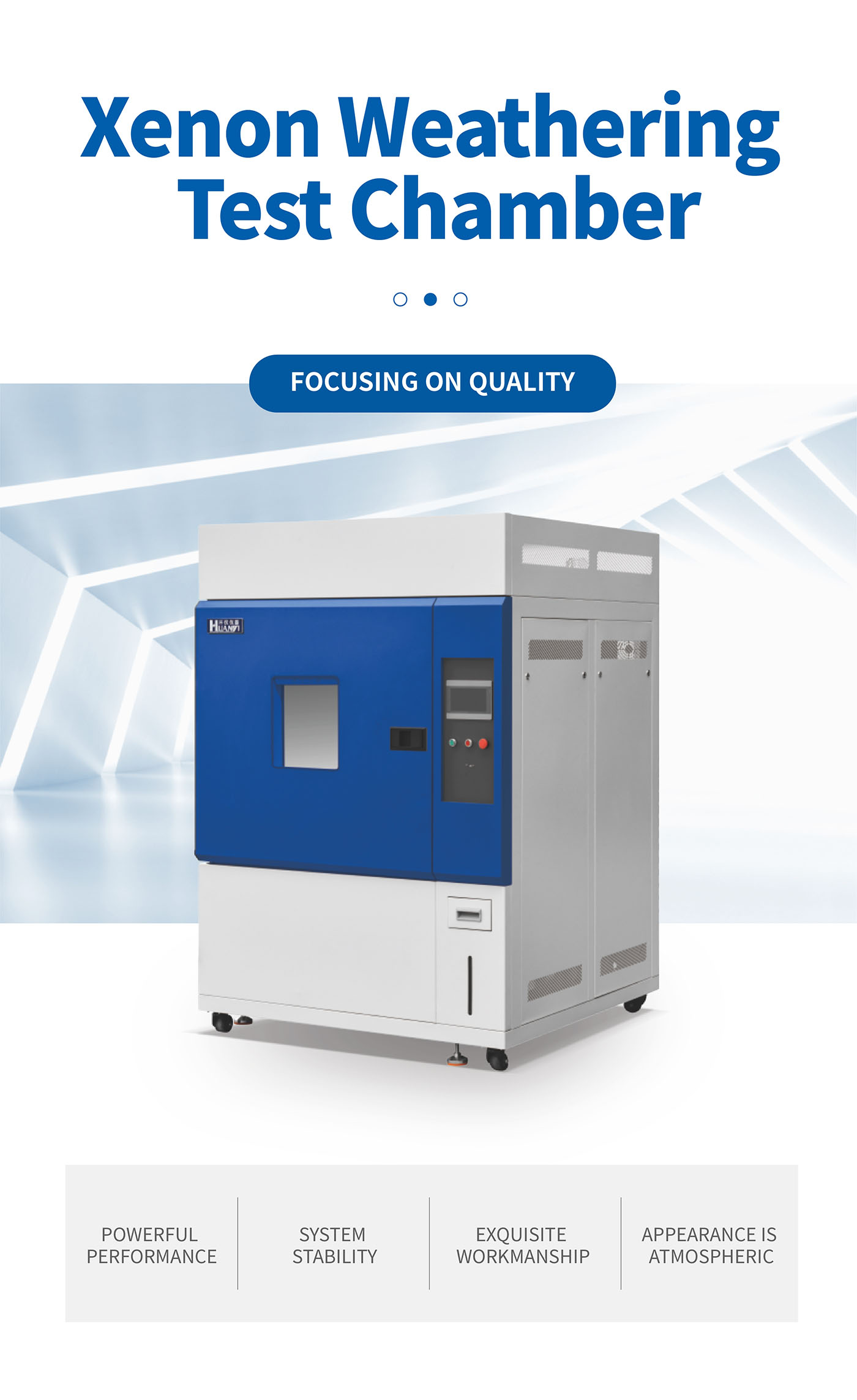 Electronic Accelerated Aging Chamber Xenon lamp weathering test chamber (1)