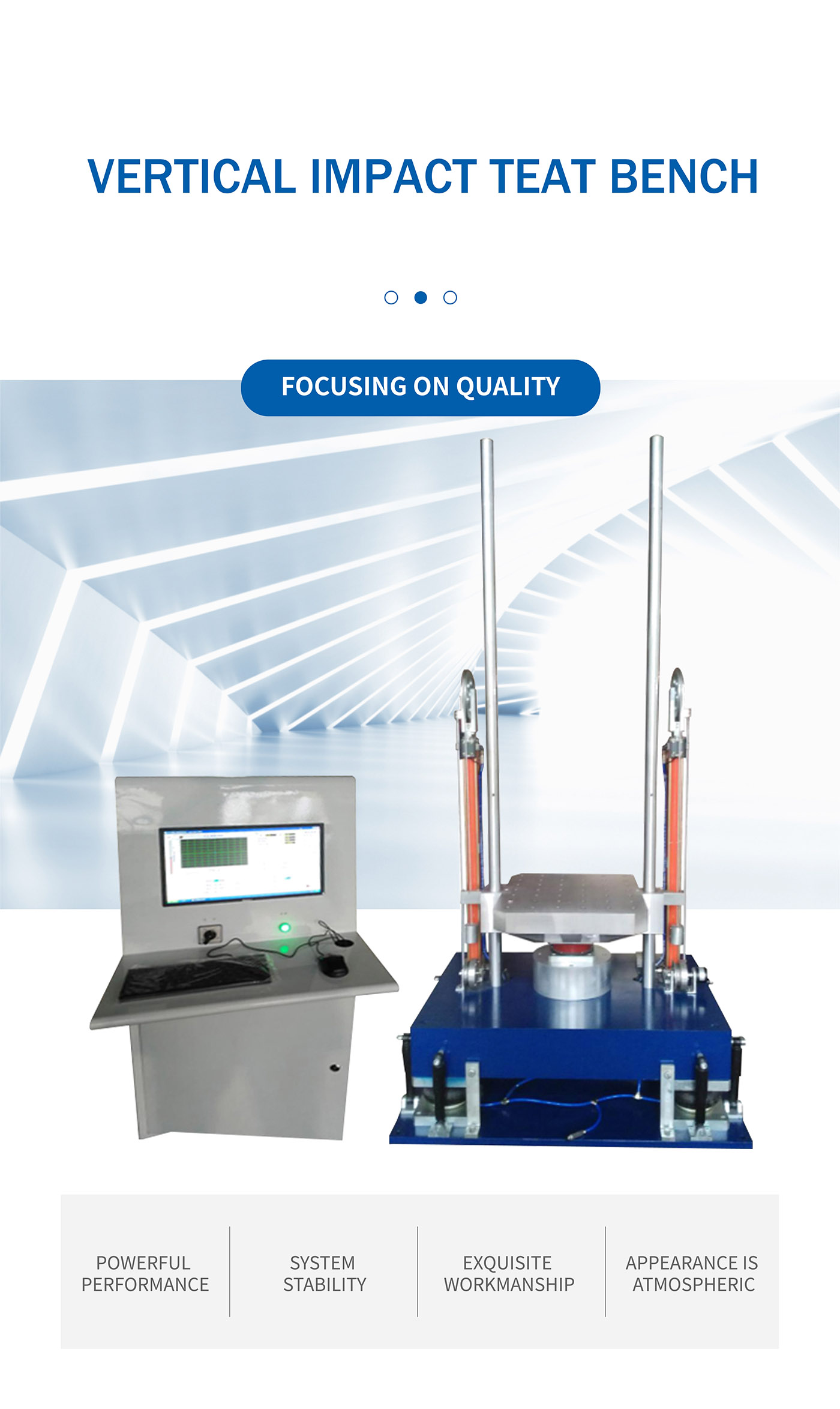 Vertical Impact Test Bench