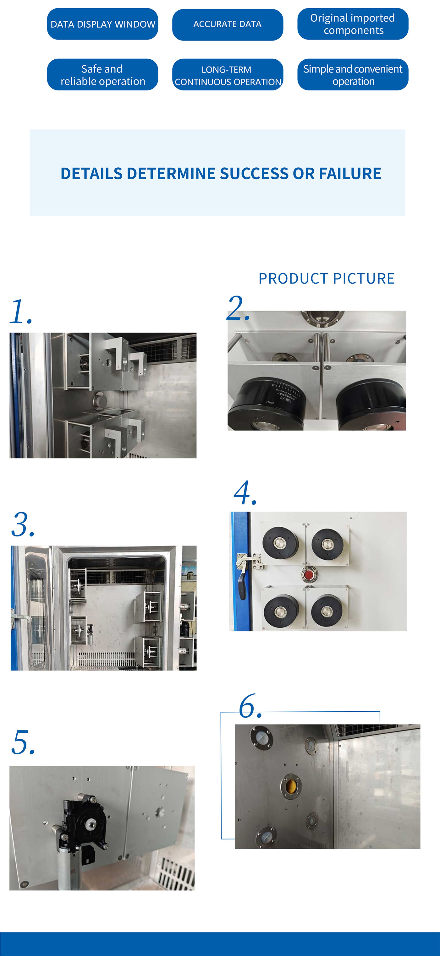 Motor life testing machine detail 5