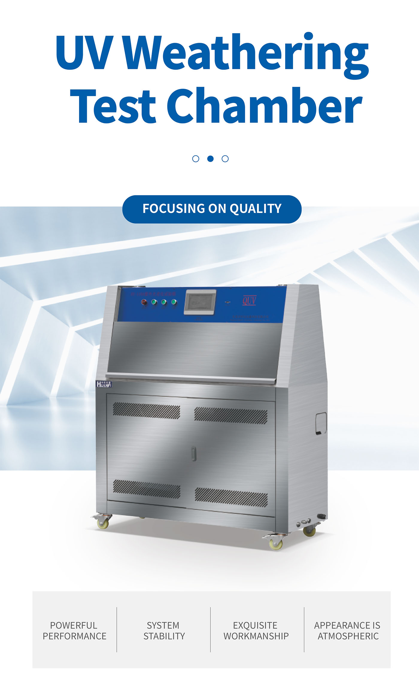 UV Light Accelerated Aging Test Chamber 1