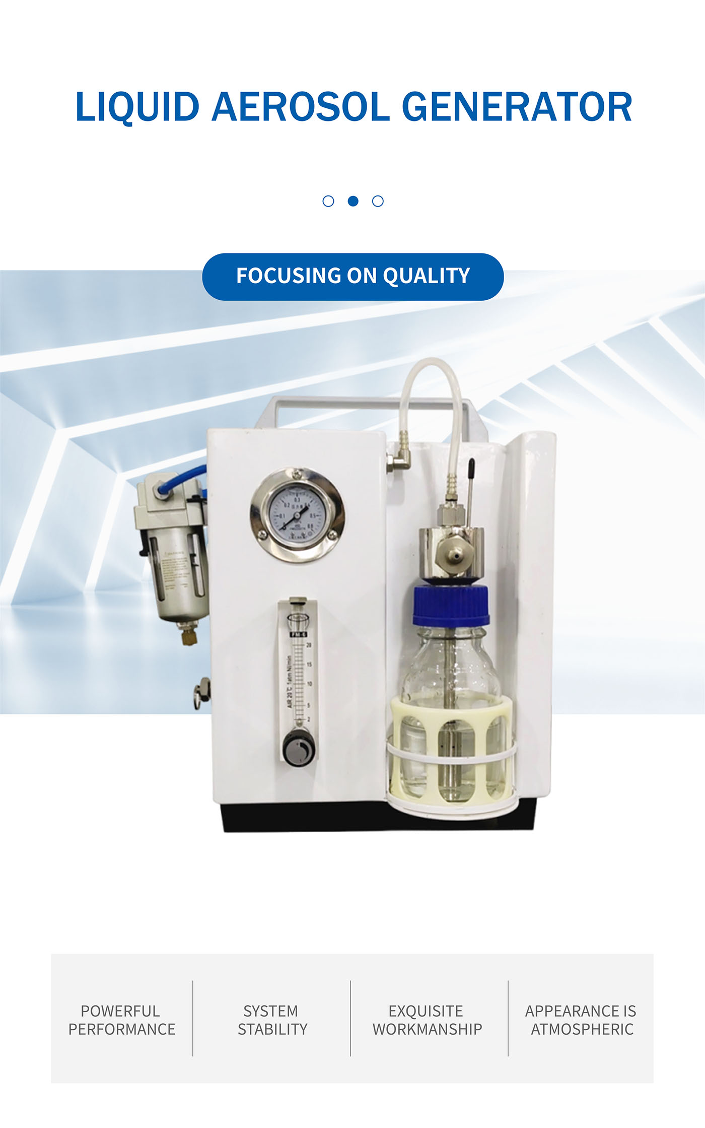 Liquid Aerosol Generator View 1
