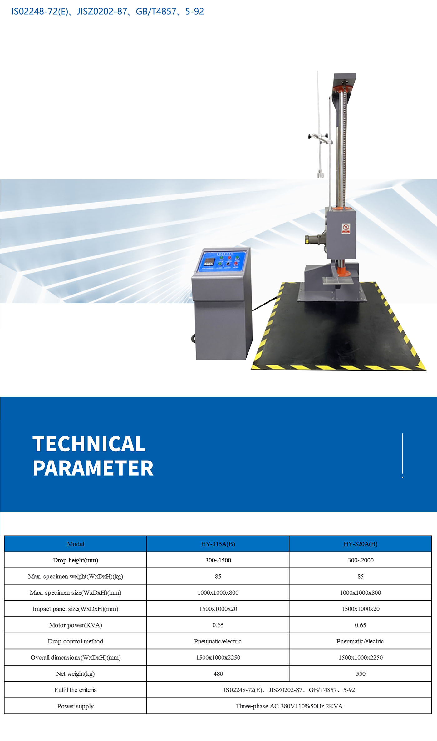 Drop Test Machine Display 3