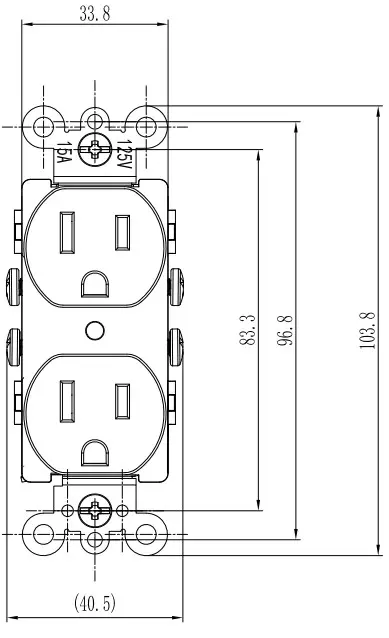 Standard Duplex Receptacle