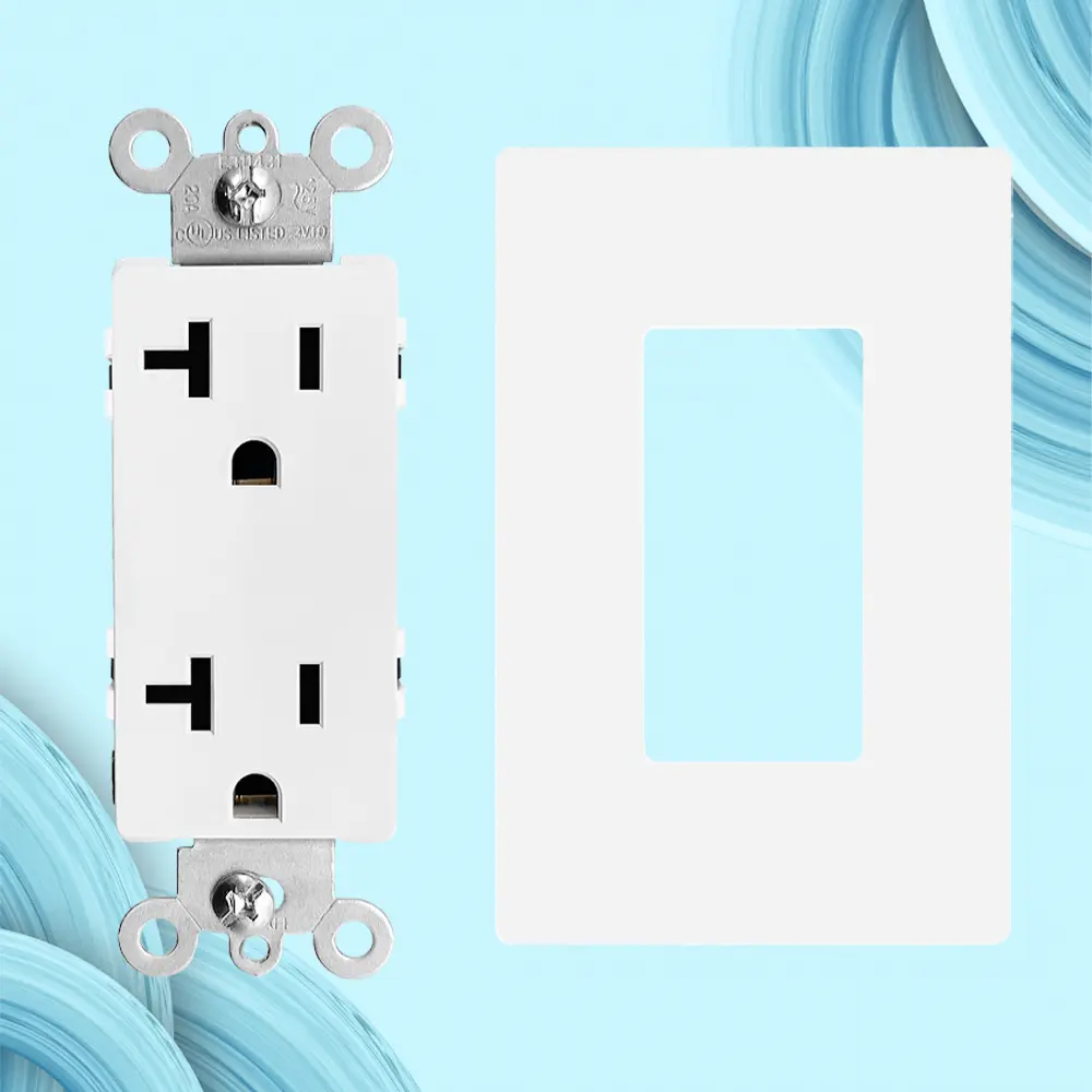 OEM 20A125V, 5-20R, Decora Duplex Receptacle.UL Factories, Factory