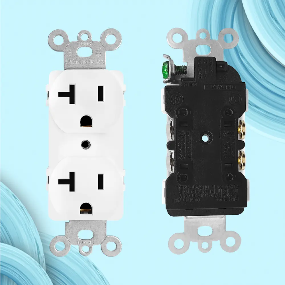 Wholesale 20A125V, 5-20R,Standard Duplex receptacle.UL Manufacturers, Factories