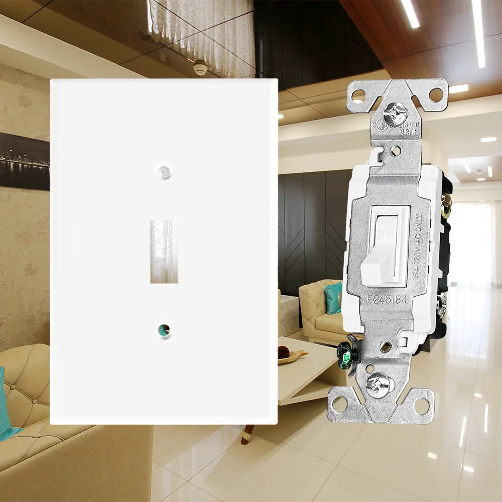OEM 15A, 120/277V, 3-Way Toggle Light Switch Residential Grade.UL Listed Supplier, Factories