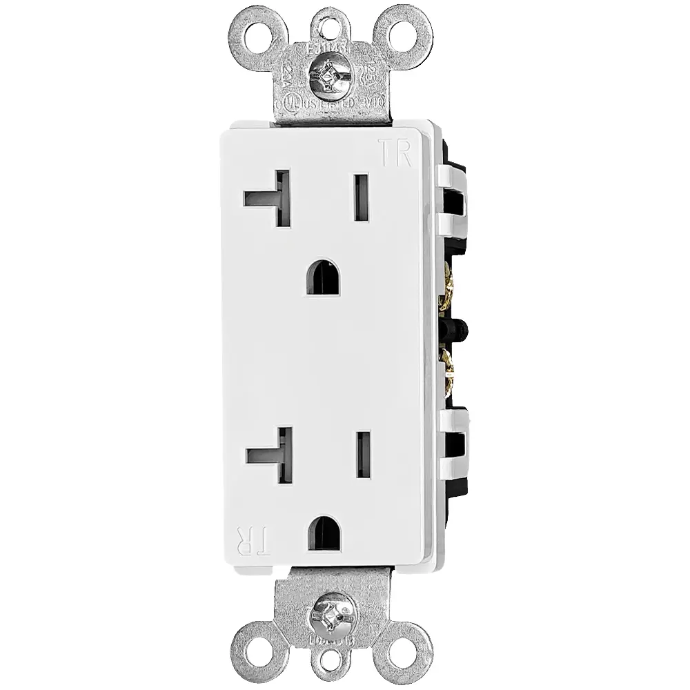 OEM 20A125V, 5-20R, Decora Duplex TR Receptacle UL Manufacturer, Supplier