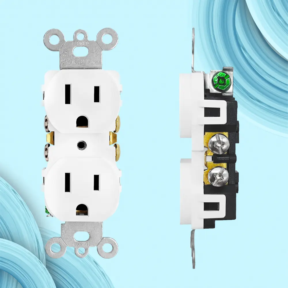 OEM 15A125V, 5-15R.Standard Duplex Receptacle.UL Factories, Factory
