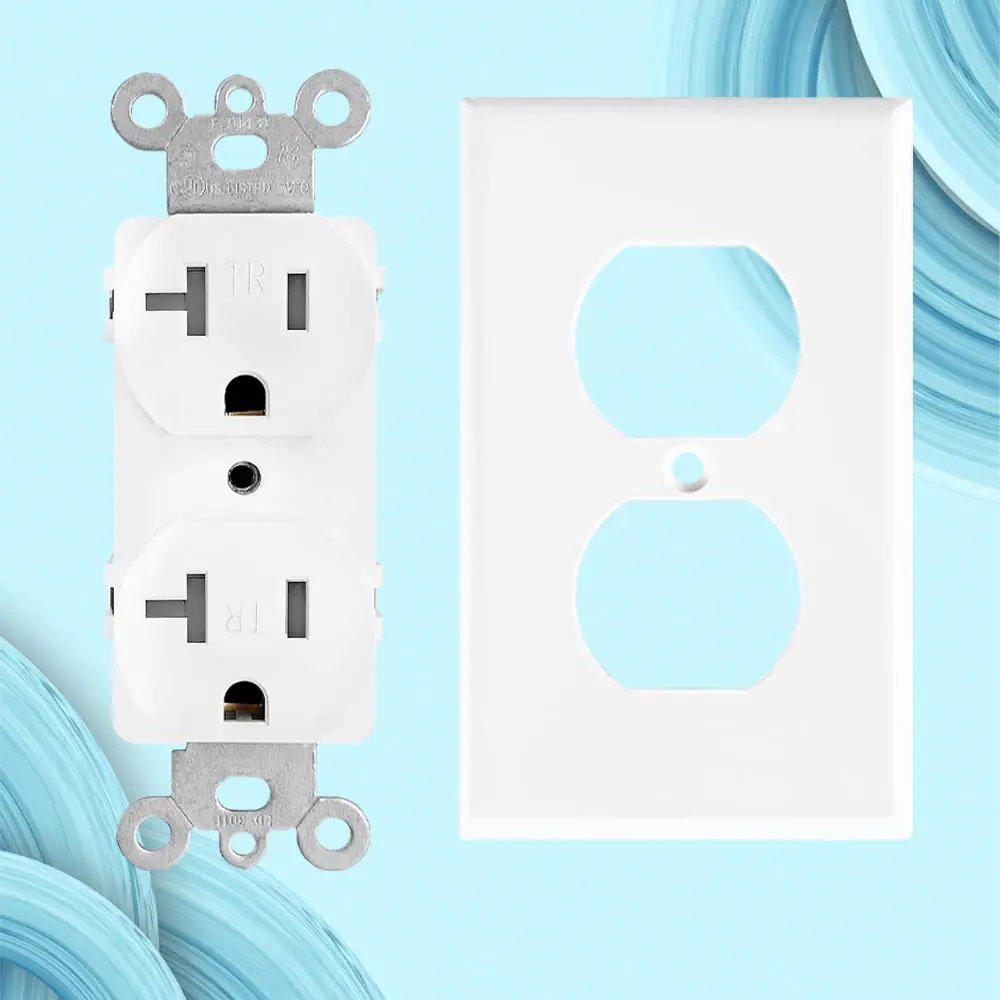 OEM 20A125V, 5-20R,Standard Duplex TR receptacle UL Manufacturers, Suppliers