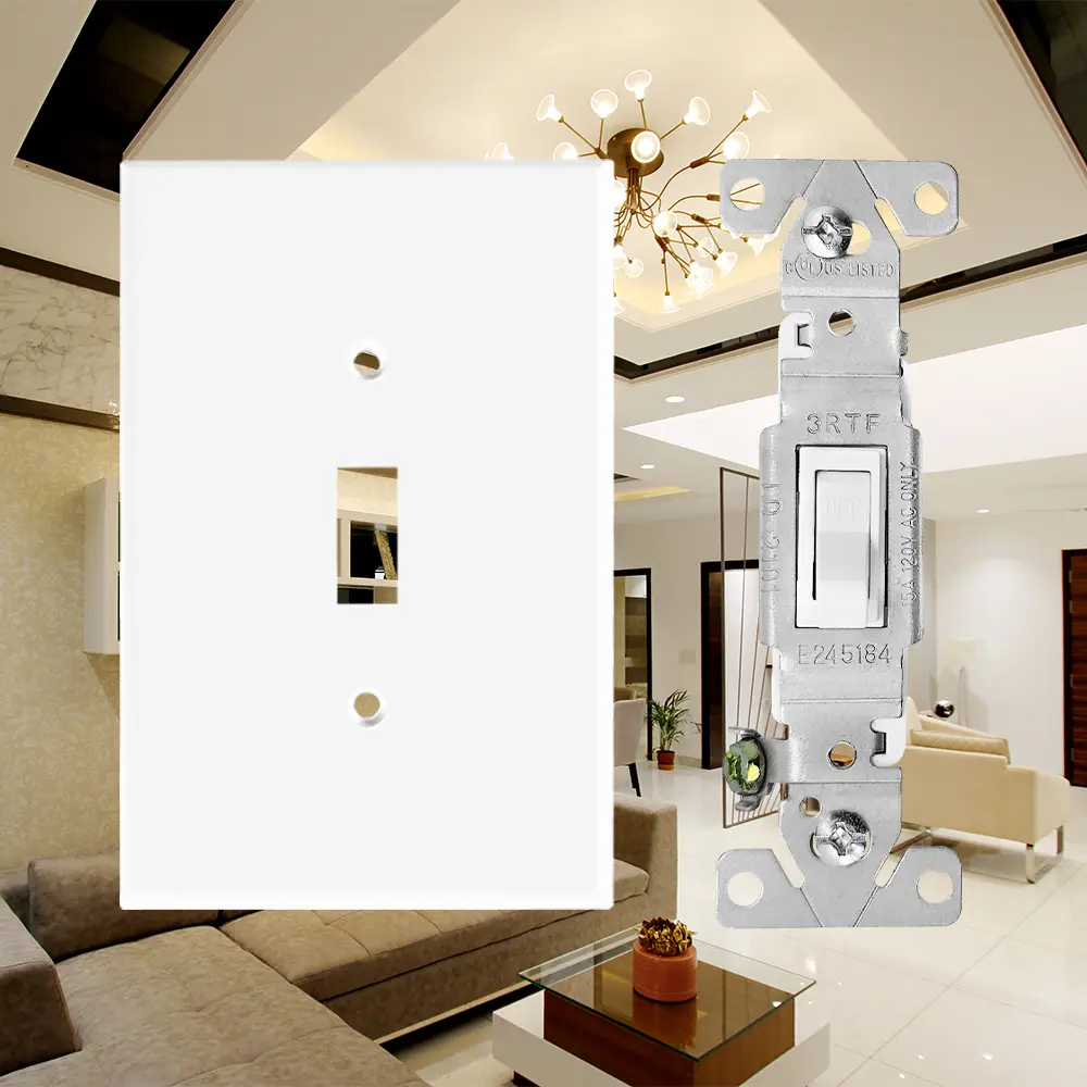 Wholesale 15A, 120/277V, Single Pole Toggle Light Switch Residential Grade.UL Listed Manufacturer, Suppliers