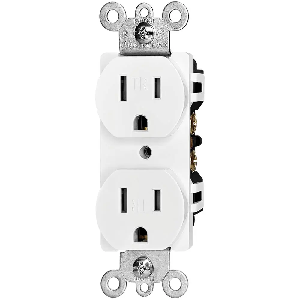 Wholesale 15A125V, 5-15R.Standard Duplex TR Receptacle UL Manufacturer, Factories