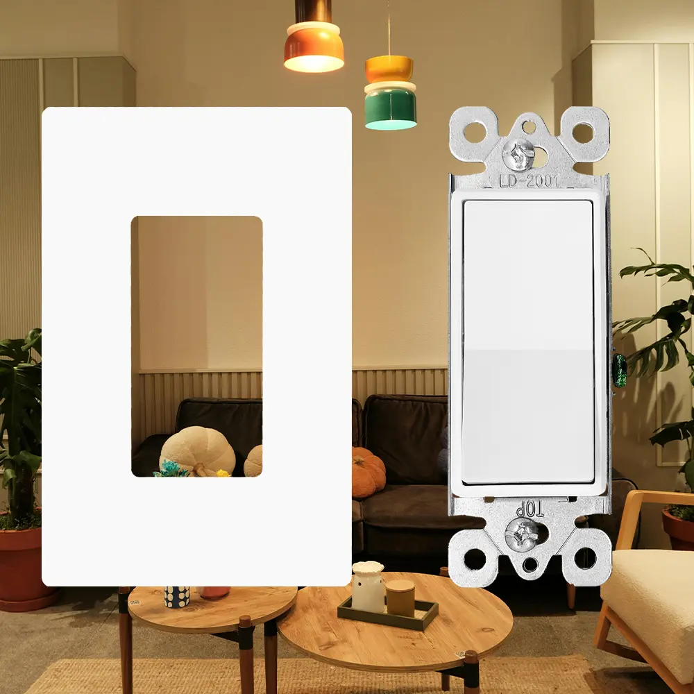 OEM 15 Amp Single Pole Decorative Switch, Residential Grade Manufacturer, Factory