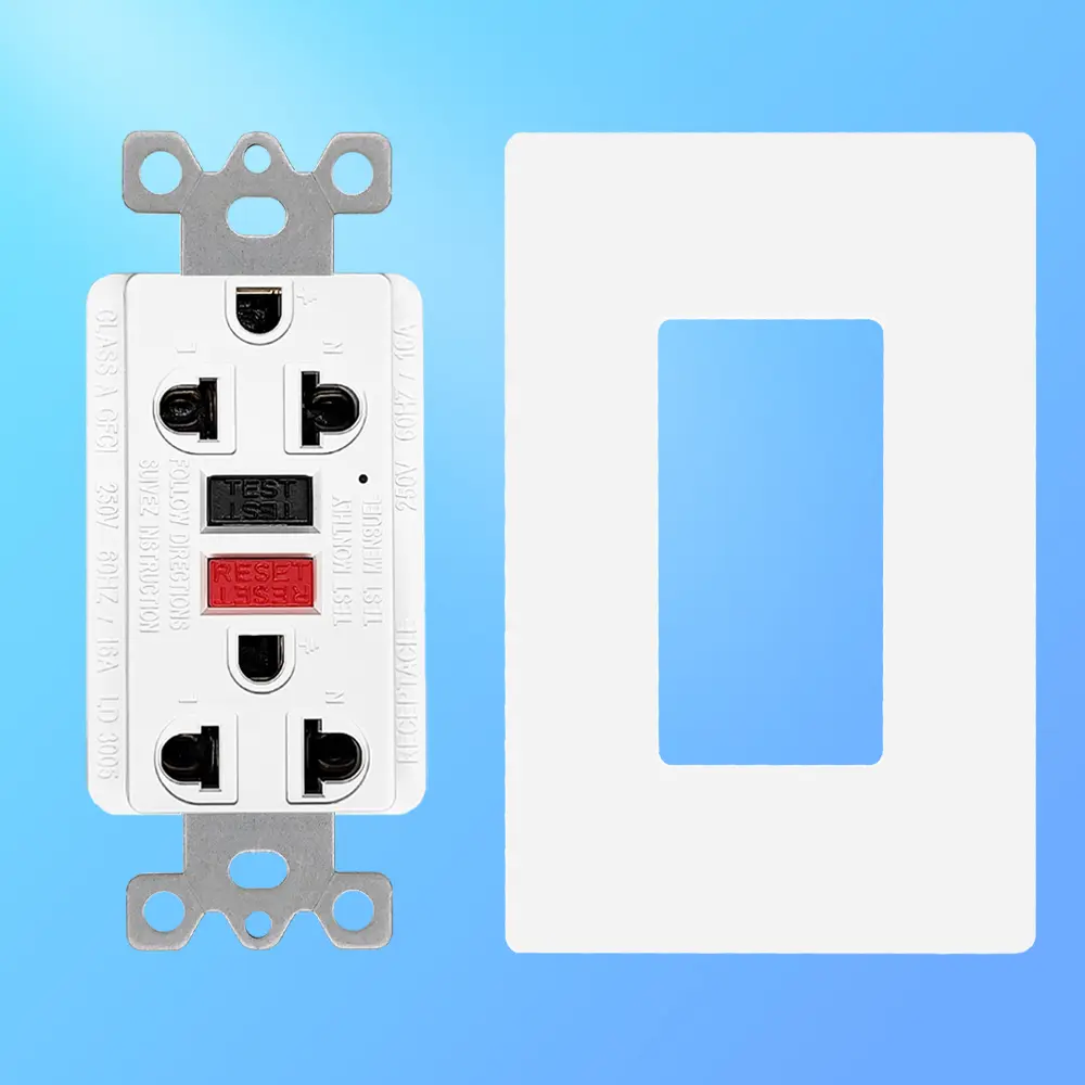 OEM 16/20amp 250V GFCI Receptacle,  US Standard Philippines Wall Socket Supplier, Suppliers
