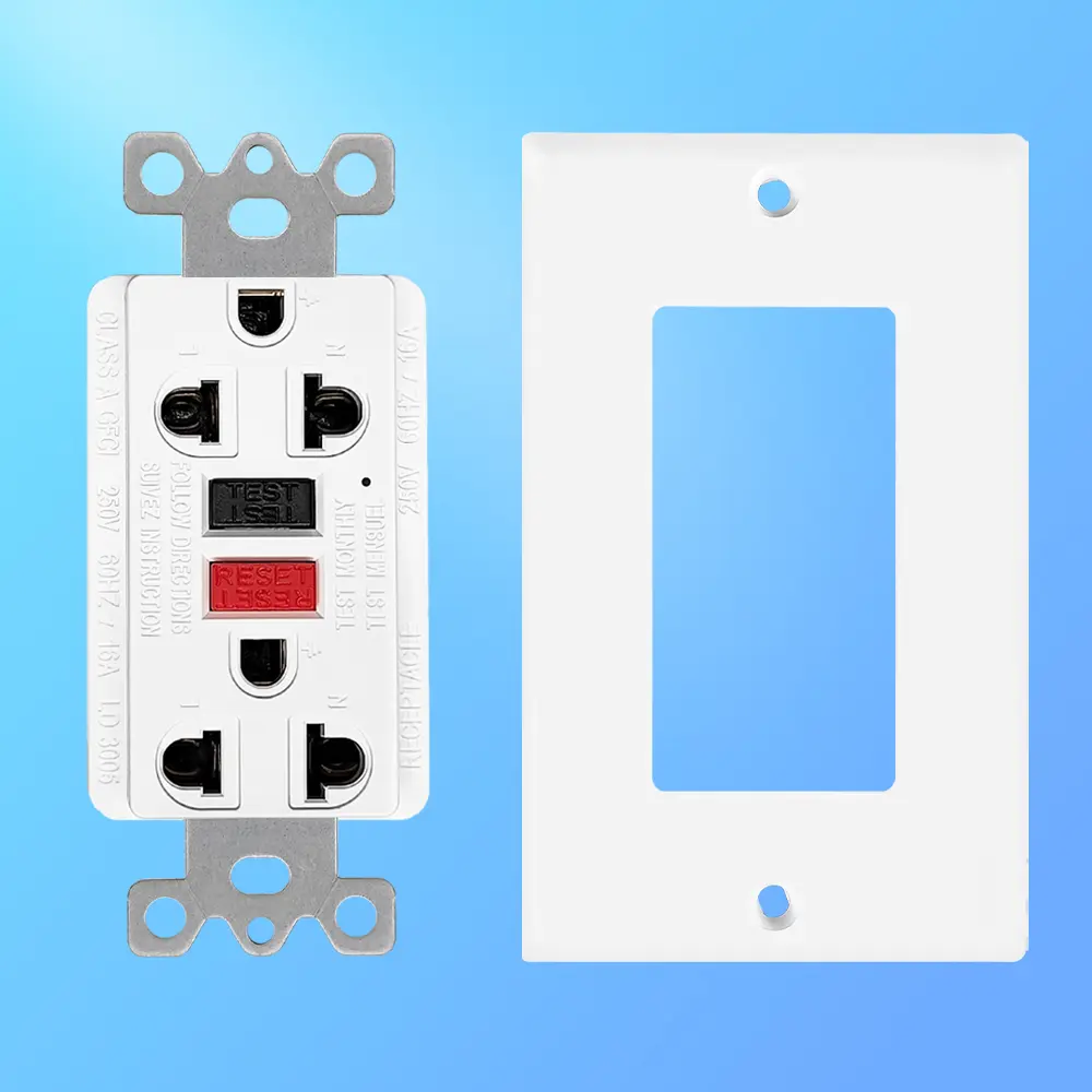OEM 16/20amp 250V GFCI Receptacle,  US Standard Philippines Wall Socket Supplier, Suppliers