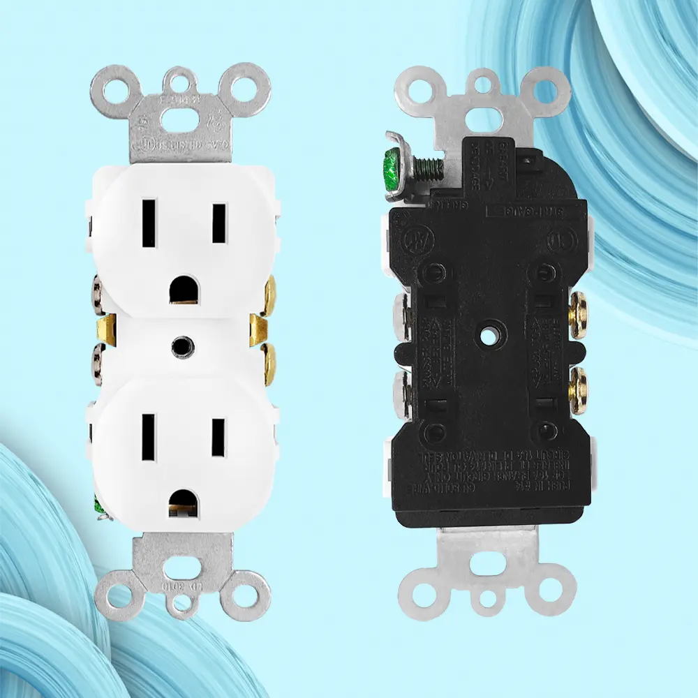 OEM 15A125V, 5-15R.Standard Duplex Receptacle.UL Factories, Factory