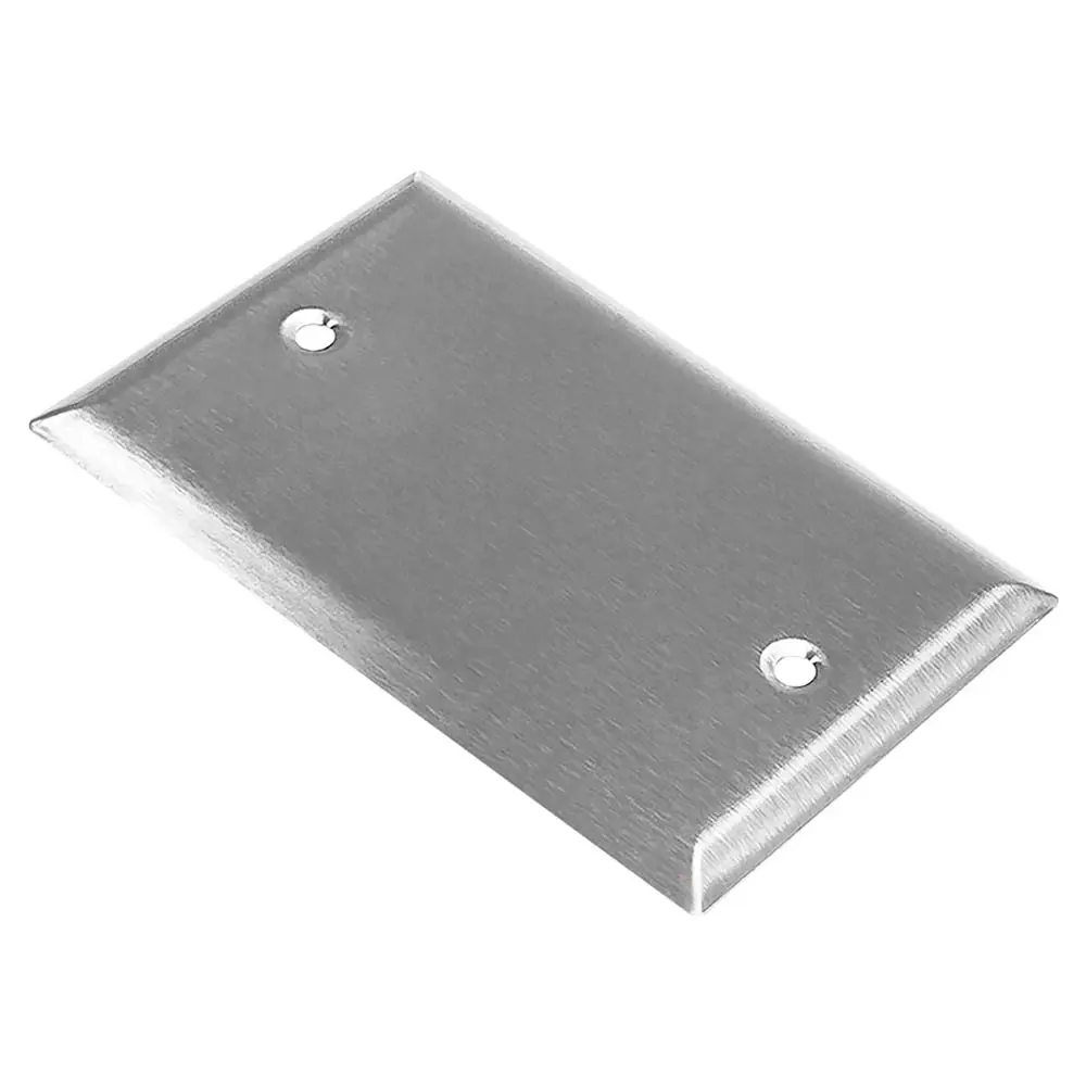 OEM 1-Gang Blank Cover Metal Wall Plate, Standard Size, Stainless Steel Cover Supplier, Factories