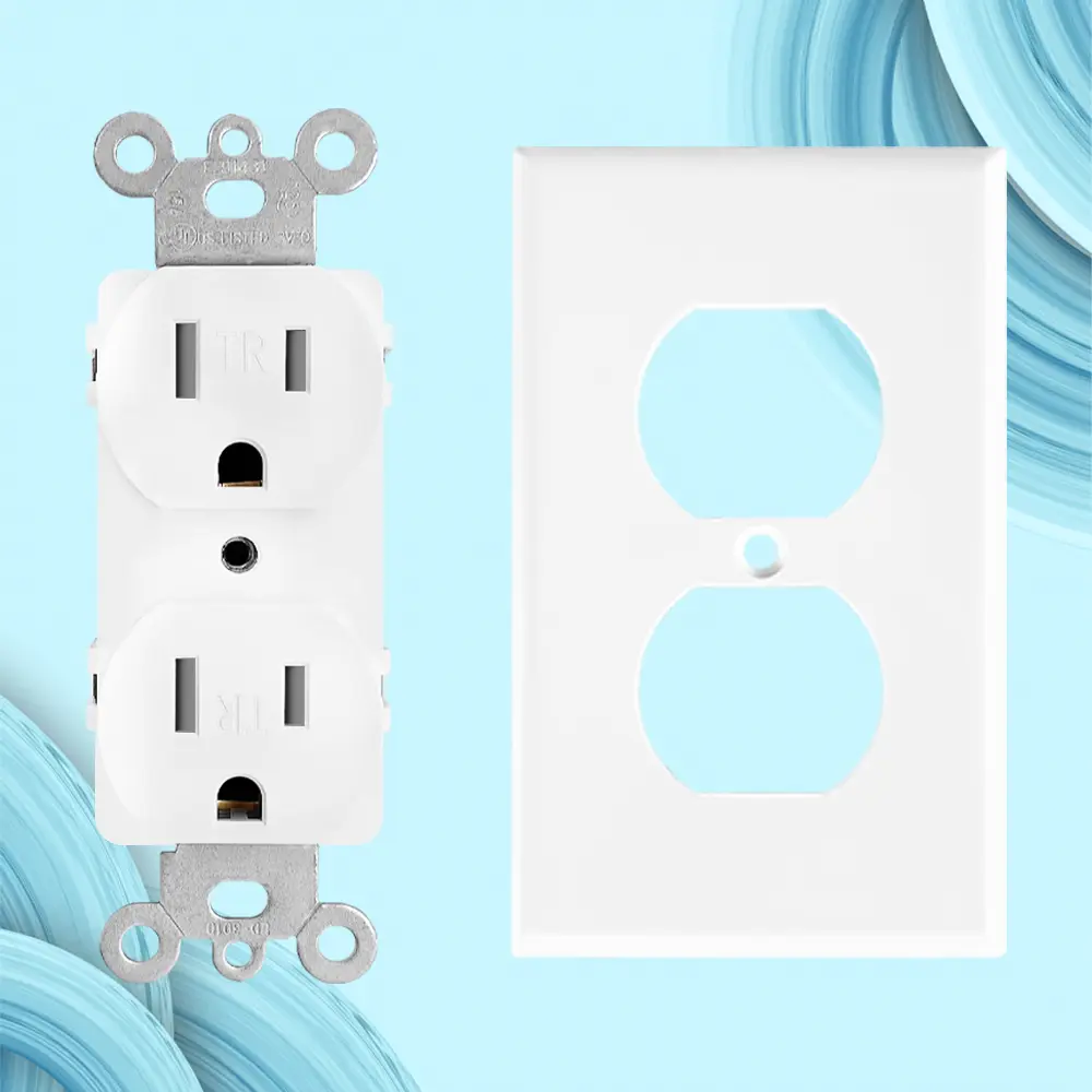 Wholesale 15A125V, 5-15R.Standard Duplex TR Receptacle UL Manufacturer, Factories
