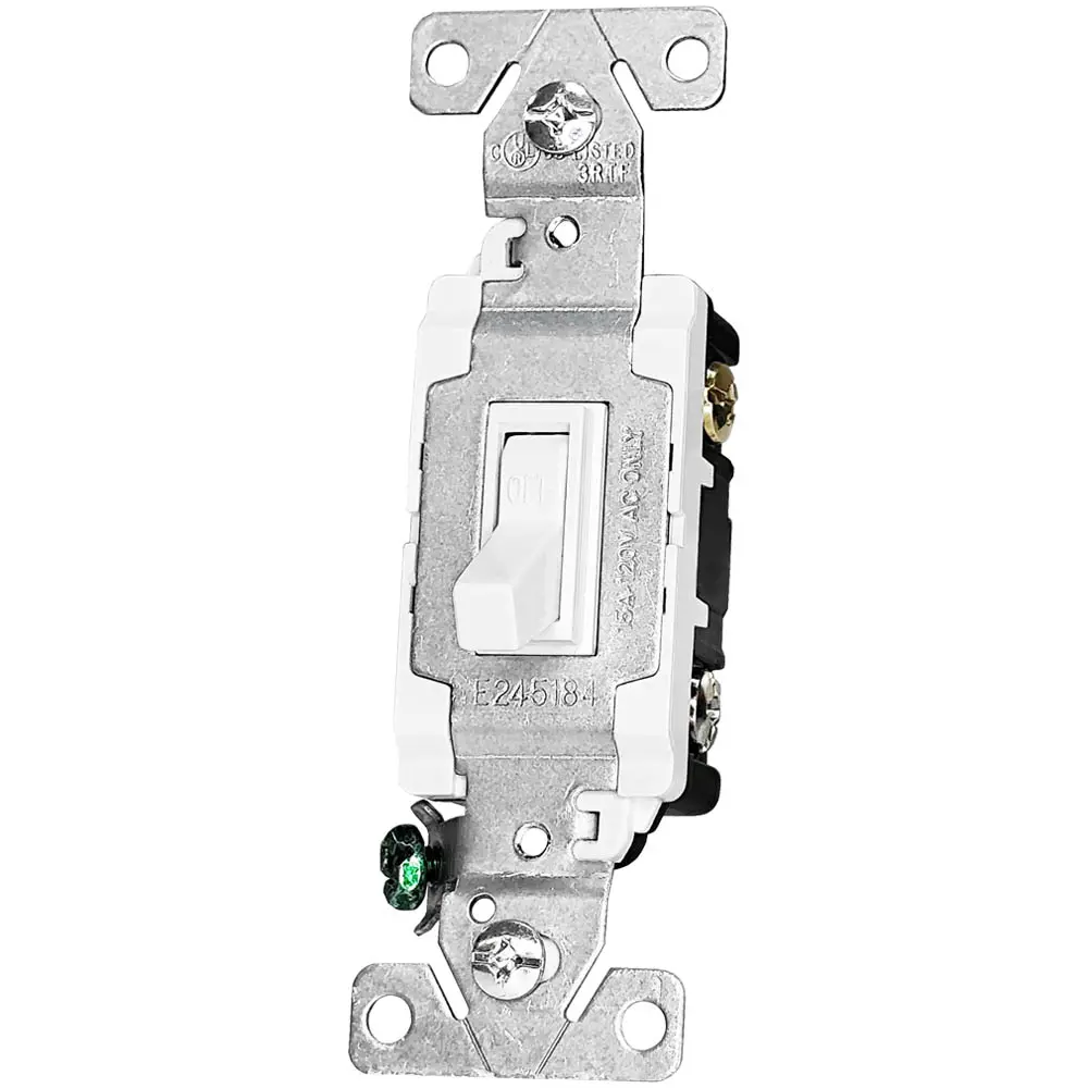 OEM 15A, 120/277V, 3-Way Toggle Light Switch Residential Grade.UL Listed Supplier, Factories