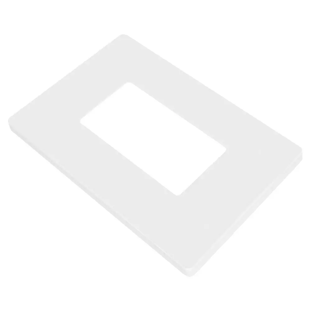 Wholesale 1-Gang Decorator Screwless Wall Plate, Medium Size, Glossy White Manufacturer, Manufacturers