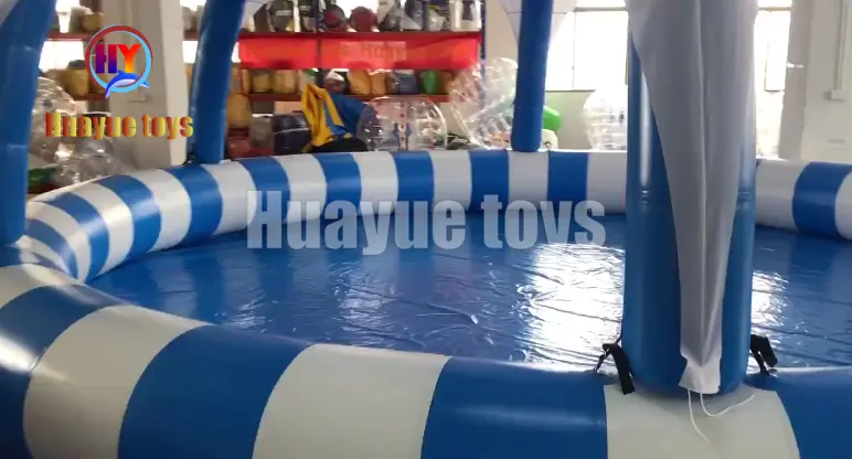 Wholesale Inflatable Pool with Detachable Canopy Factory, Factories