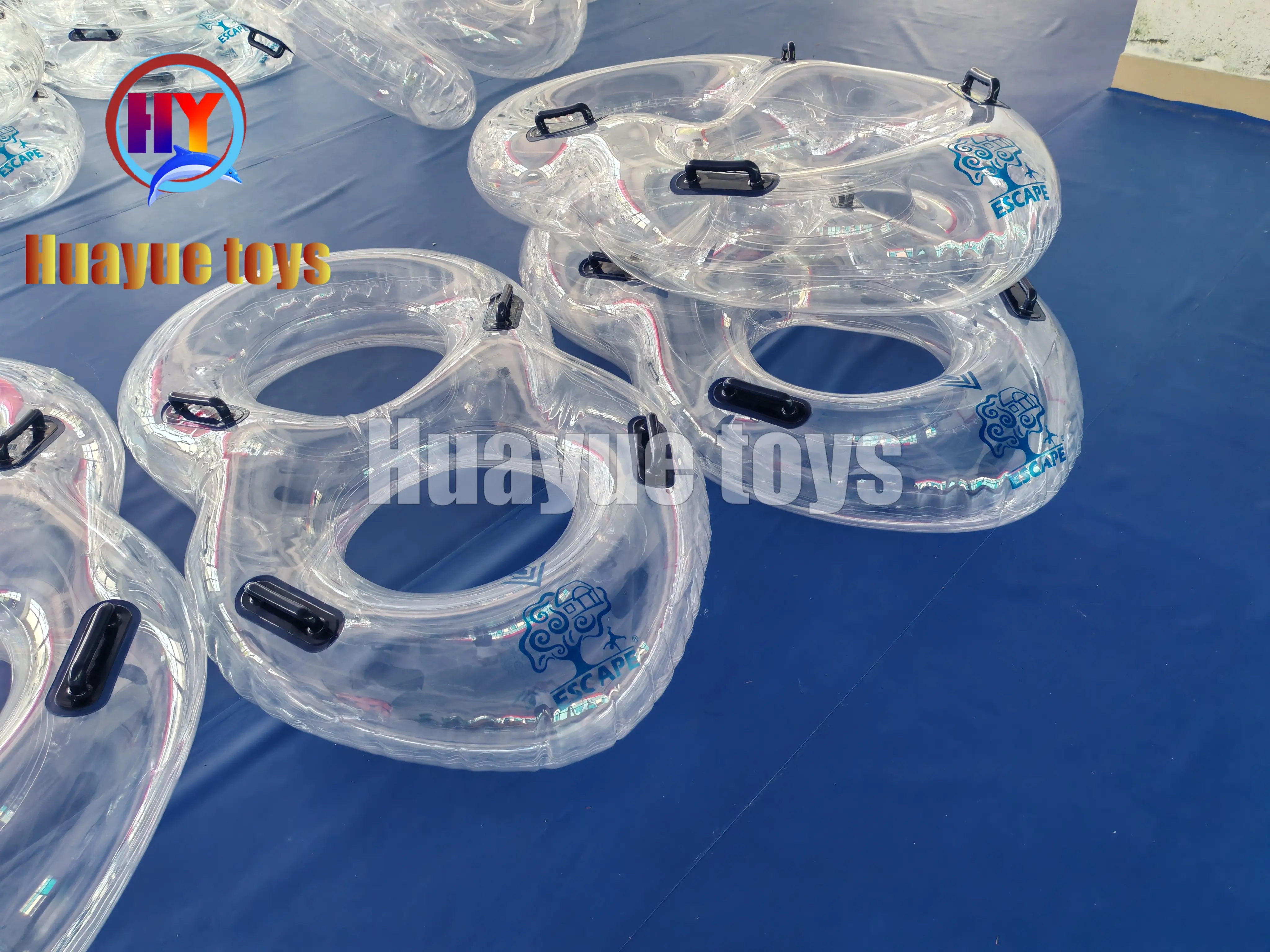 High-Quality Transparent Two-Person Swim Tube Suppliers, Factories